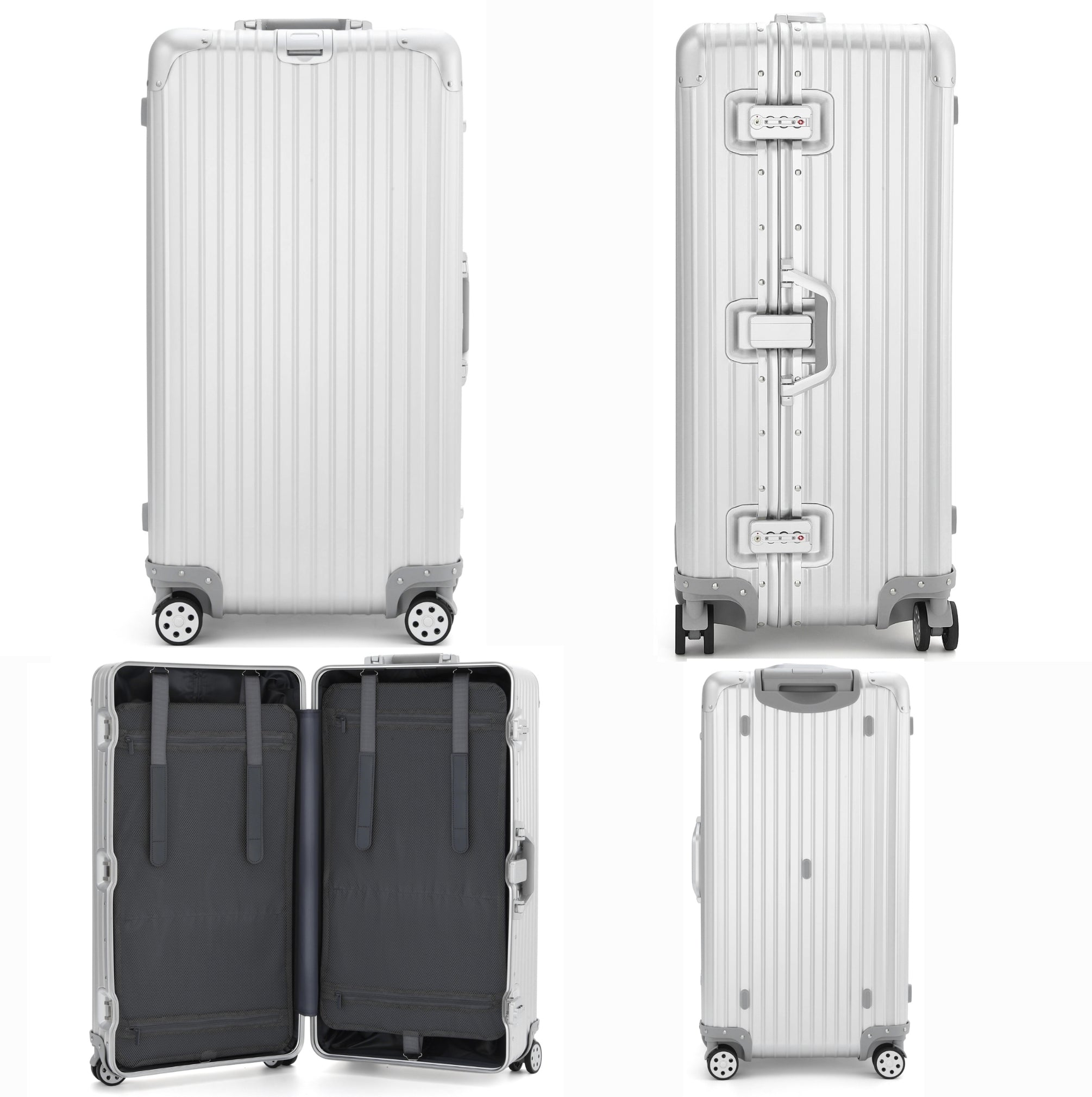 ALUMINIUM SUITCASE ( V2 NEW & IMPROVED - STRONGER ALUMINIUM & REMOVEABLE WHEELS ) PRE ORDER SHIPPING JUNE 10TH