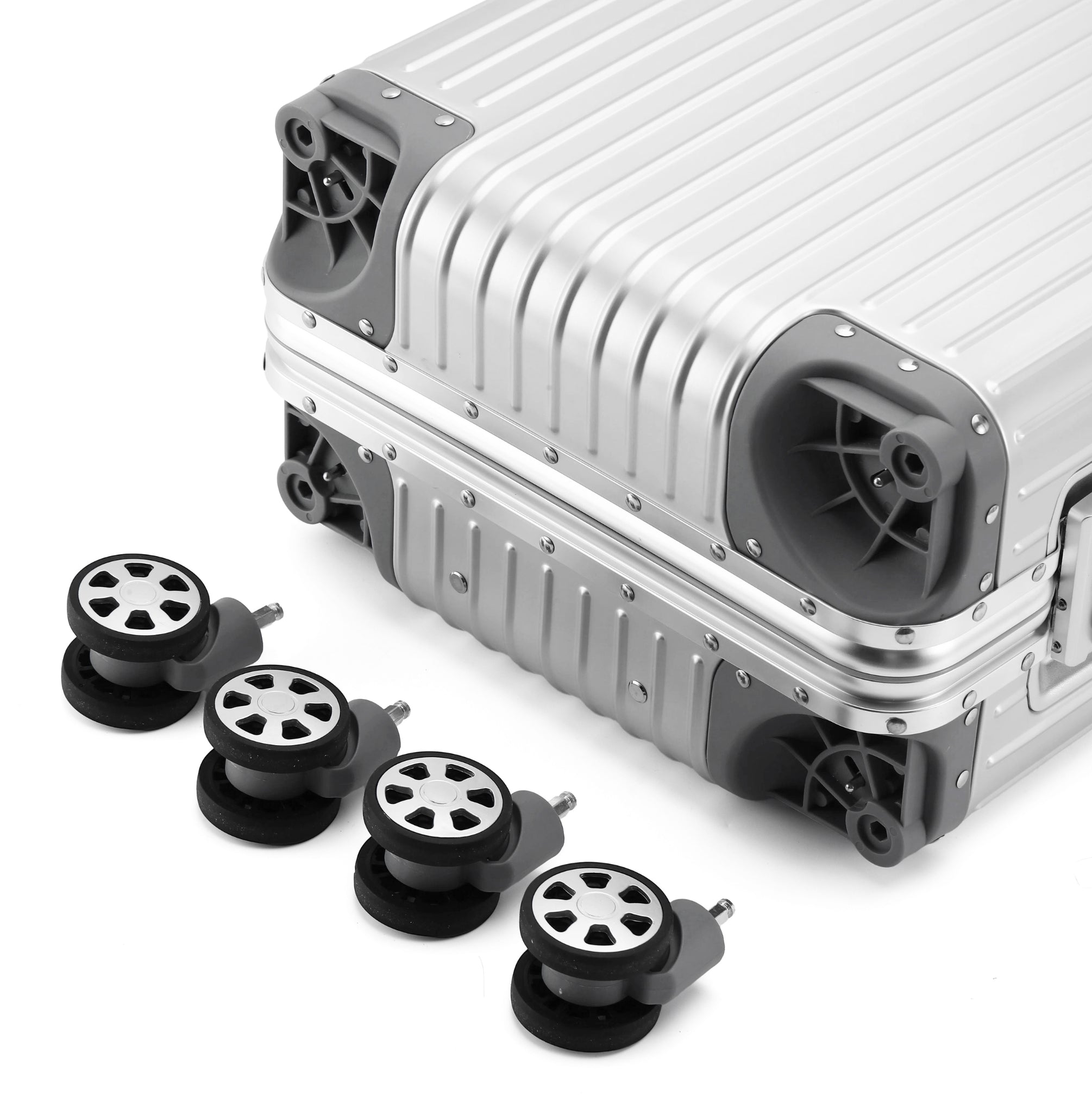 ALUMINIUM SUITCASE ( V2 NEW & IMPROVED - STRONGER ALUMINIUM & REMOVEABLE WHEELS ) PRE ORDER SHIPPING JUNE 10TH