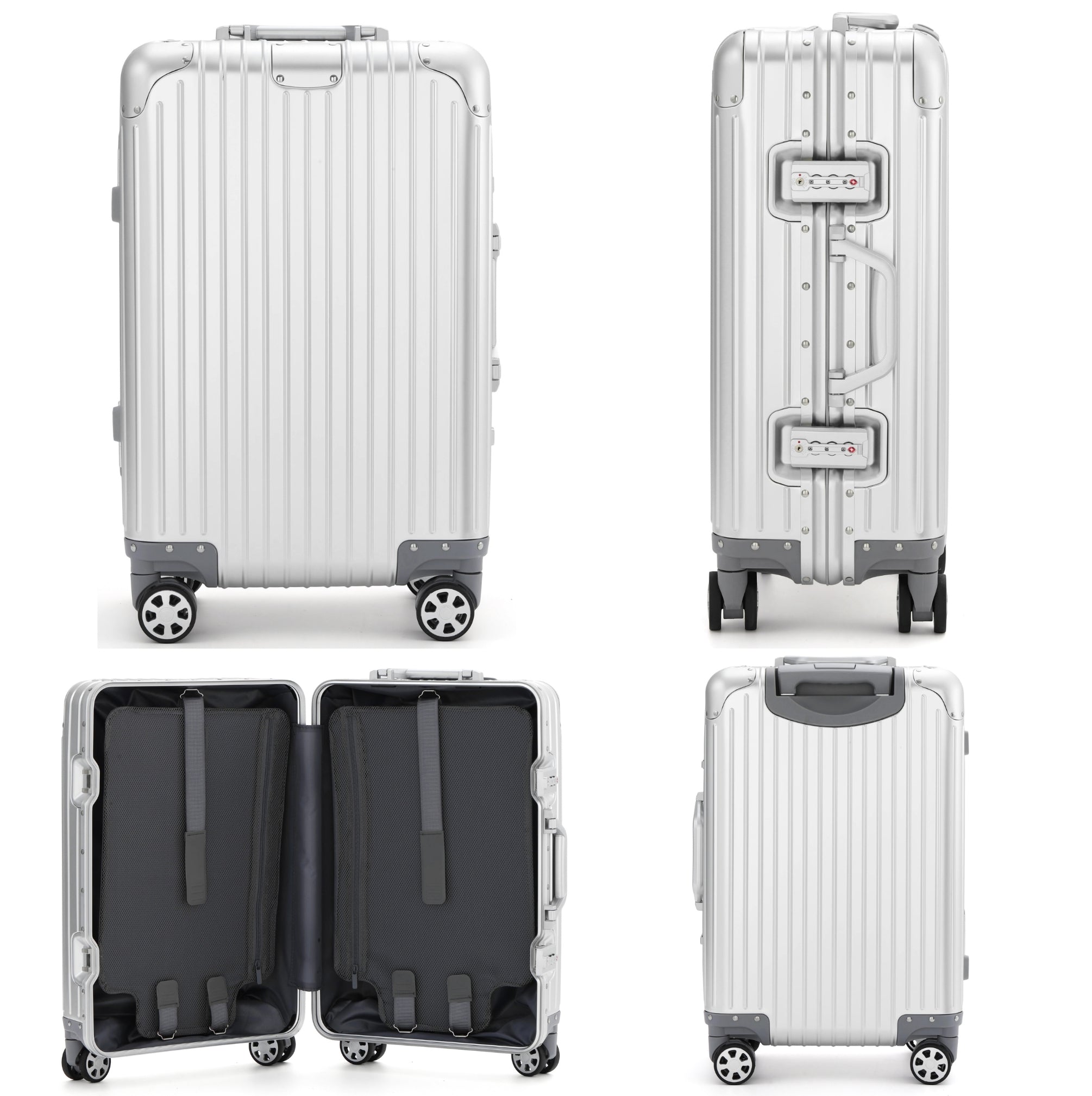 ALUMINIUM SUITCASE ( V2 NEW & IMPROVED - STRONGER ALUMINIUM & REMOVEABLE WHEELS ) PRE ORDER SHIPPING JUNE 10TH