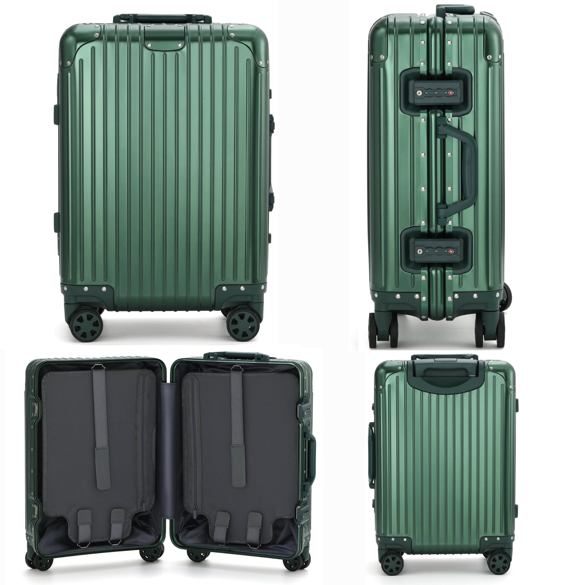 ALUMINIUM SUITCASE ( V2 NEW & IMPROVED - STRONGER ALUMINIUM & REMOVEABLE WHEELS ) PRE ORDER SHIPPING JUNE 10TH